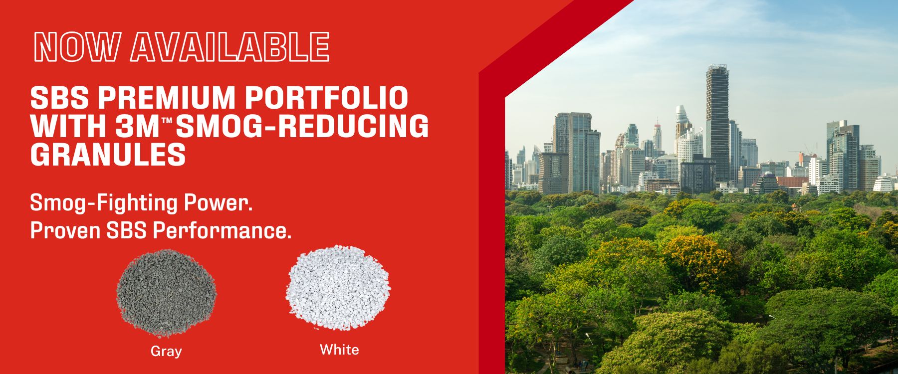 SBS Smog Reducing Granules