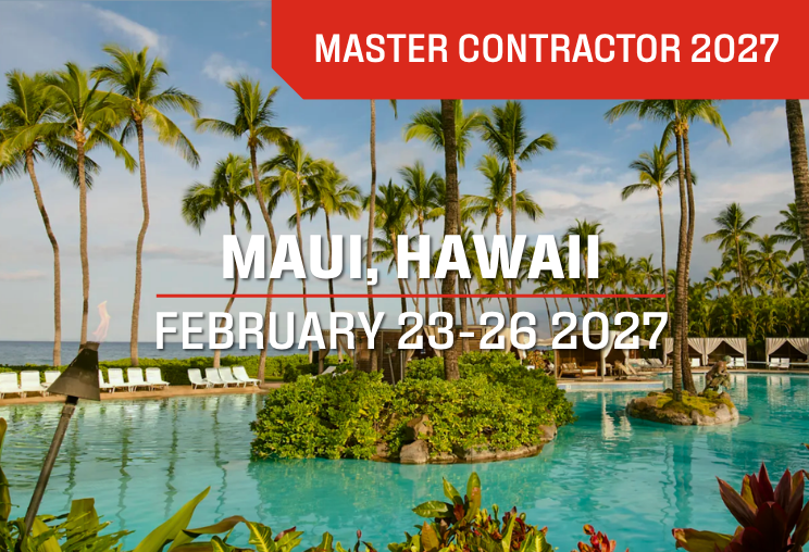 Master Contractor 2027 Trip