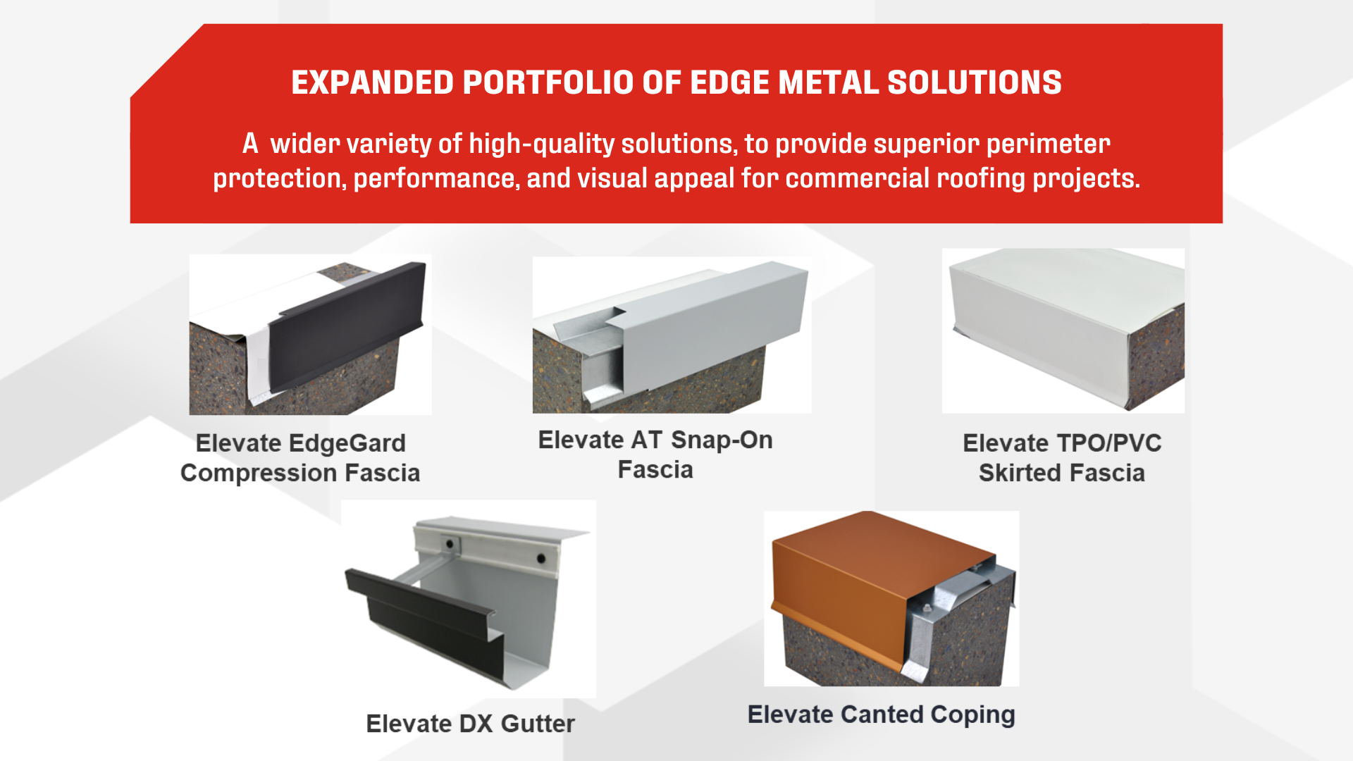 Metal Edge roof damage