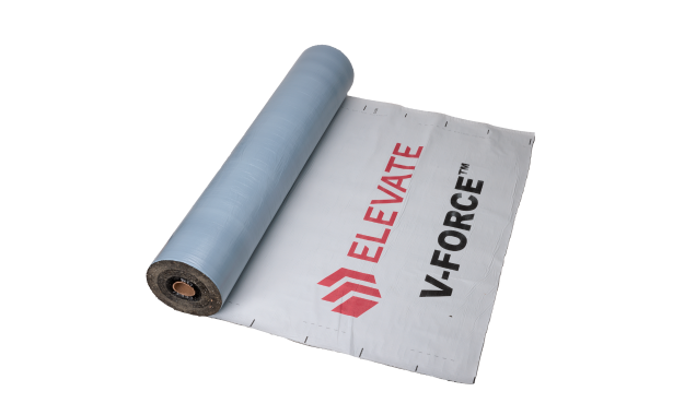 Roll of V Force roofing underlayment for moisture protection and durability